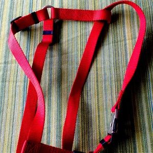 Petmate Red Deluxe Signature Adjustable Harness